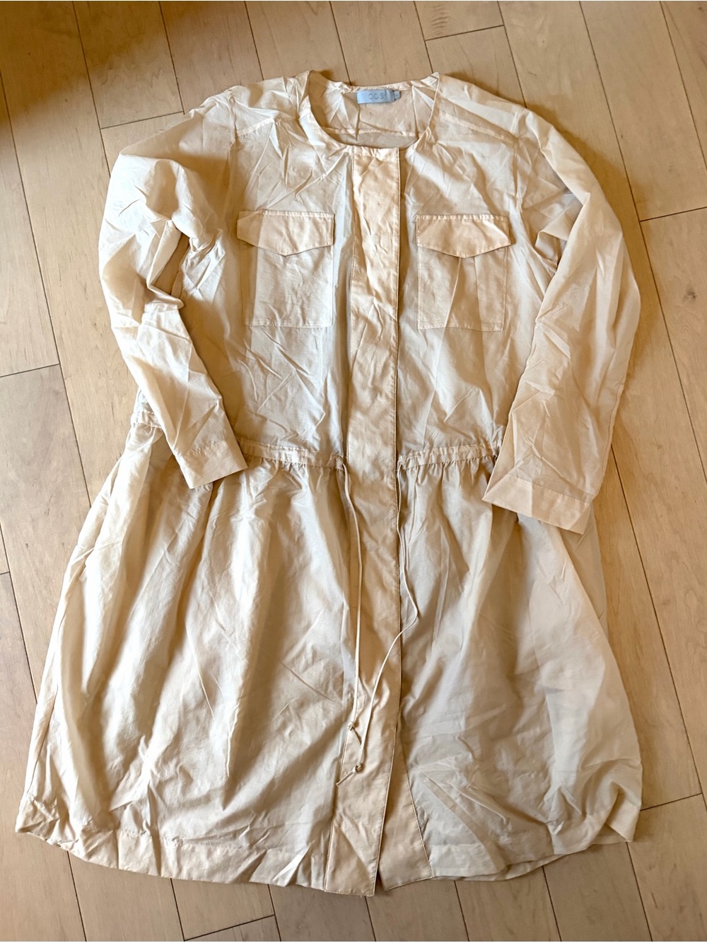 Sheer COS parachute dress size L/42 NWOT
